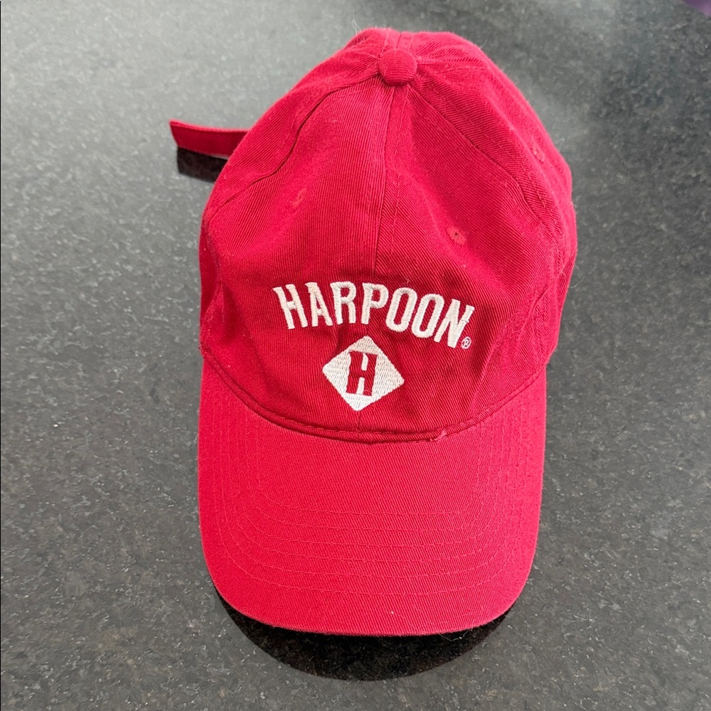 Harpoon Red Baseball Cap